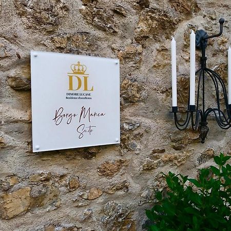 Borgo Manca Suite Sasso di Castalda Zewnętrze zdjęcie
